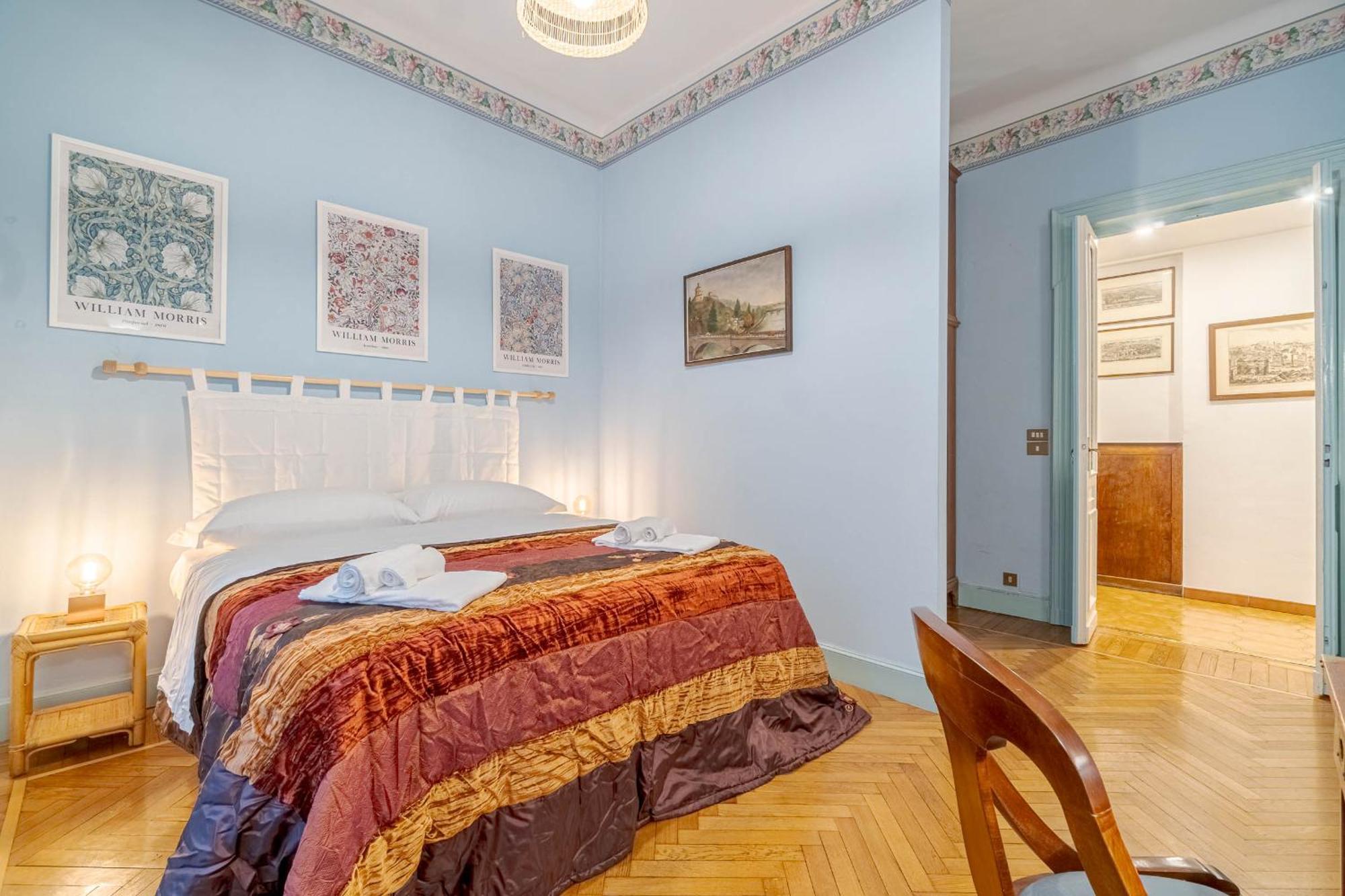 Torino Old Fashion Apartment With Balcony Kültér fotó
